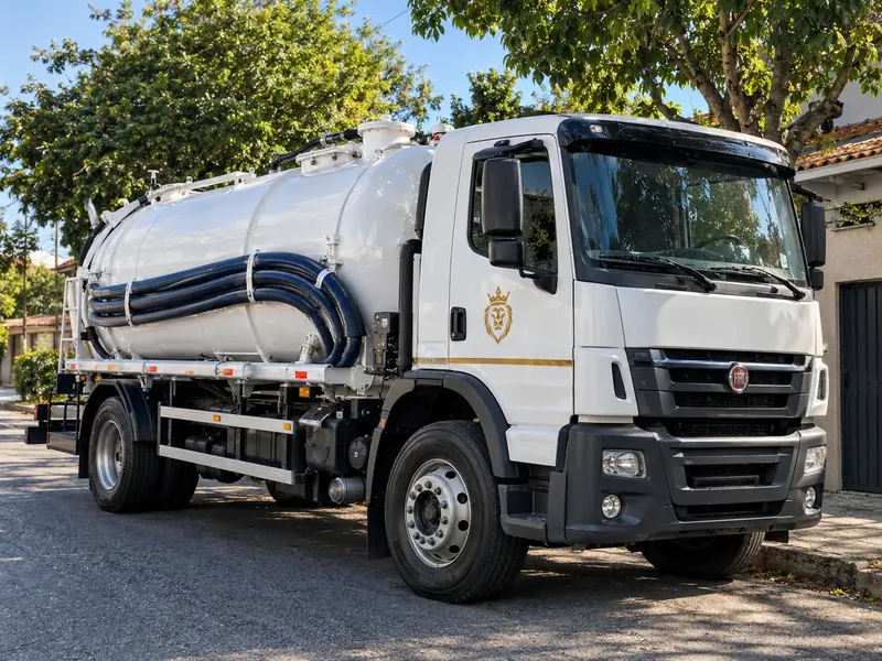 Caminhão limpa fossa Soberana